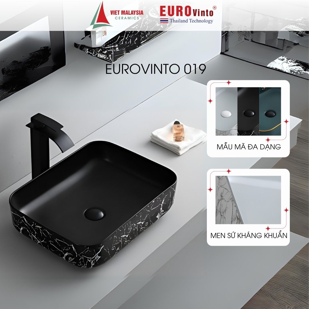 Bồn cầu Eurovinto 019