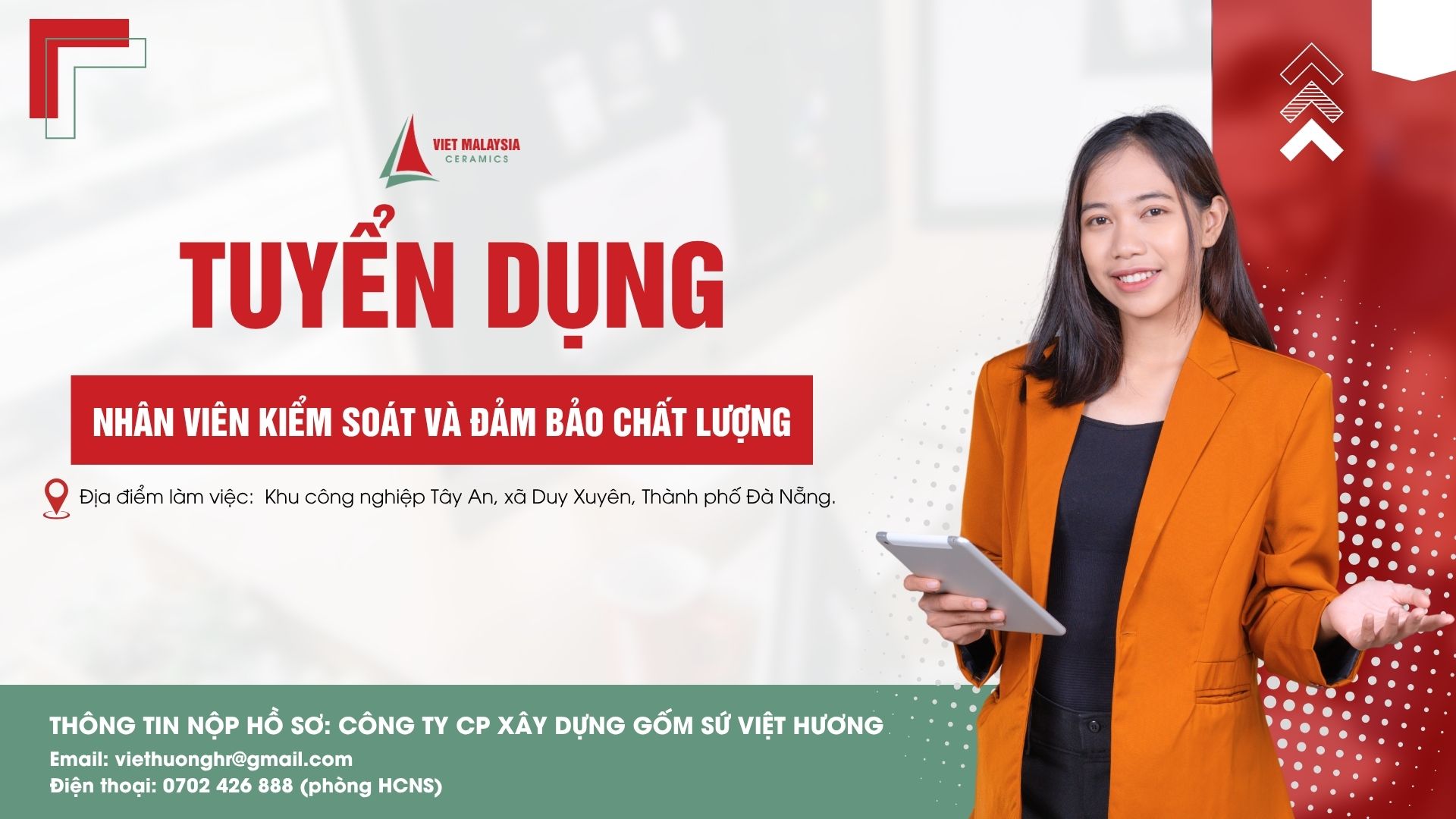 Nhân viên kiểm soát và đảm bảo chất lượng