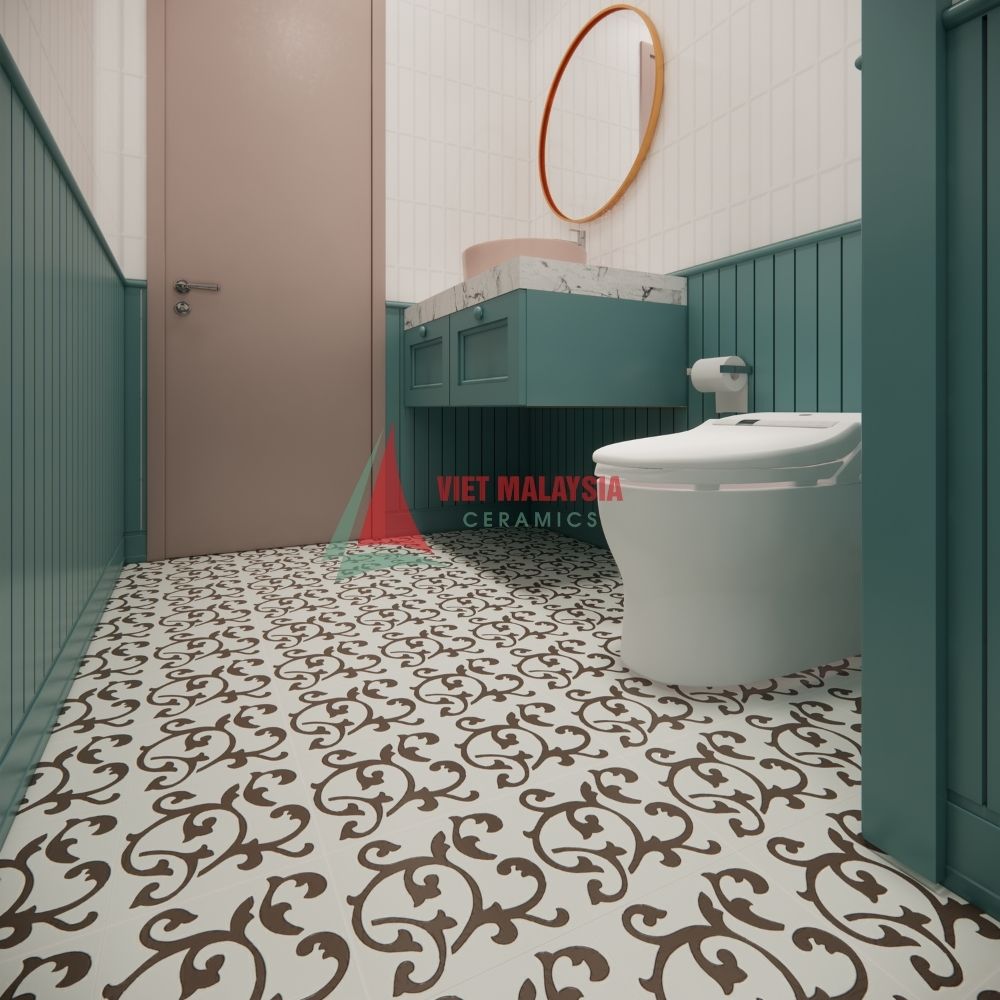 Gạch Bông Trang Trí VH 32 Cổ Điển Kích Thước 200x200mm
