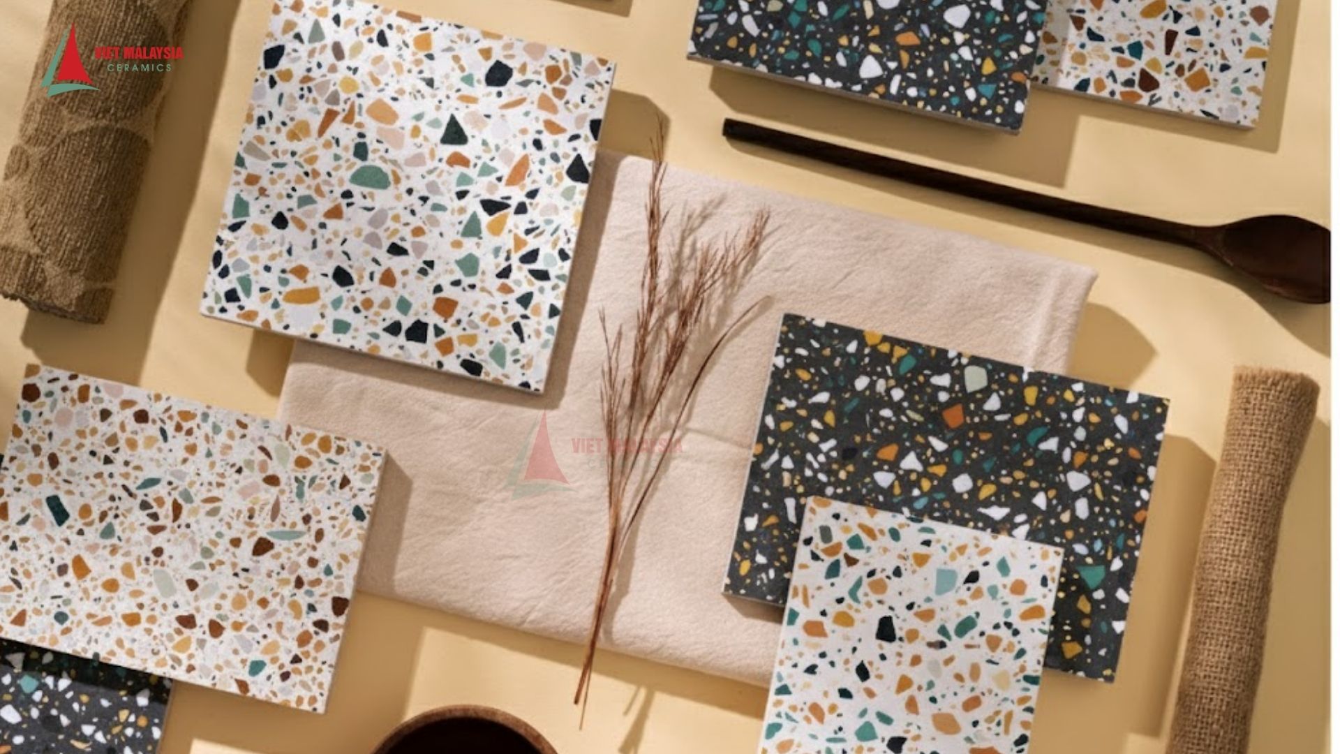 Gạch Terrazzo là vật liệu lát nền bền đẹp và tinh tế cho ngôi nhà của bạn.