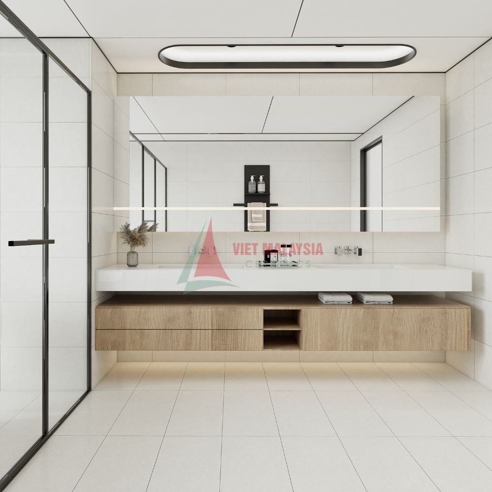 Gạch malaysia 300x600 SS-NOW4NR-1 – màu xám nhẹ dễ phối nội thất