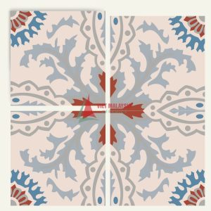 Gạch bông handmade cao cấp VH 102 kích thước 200x200mm / 300x300mm