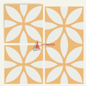 Gạch bông hoa văn trang trí VH 107 kích thước 200x200mm / 300x300mm