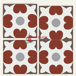 VH 46 - Gạchbông giả cổ kích thước 200x200mm/300x300mm