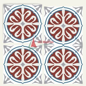 Gạch bông trang trí truyền thống VH 49 kích thước 200x200mm / 300x300mm