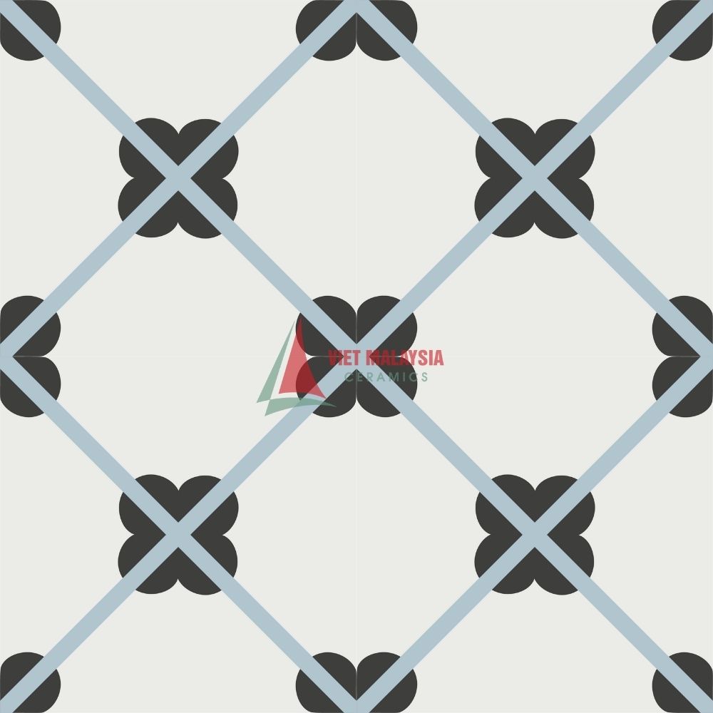 Gạch bông hoa văn trang trí VH 66 kích thước 200x200mm / 300x300mm