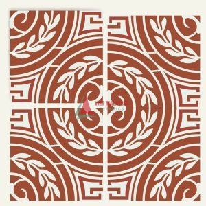 Gạch bông handmade hoa văn đẹp VH 70 kích thước 200x200mm / 300x300mm
