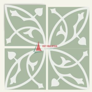 Gạch bông xi măng trang trí VH 91 kích thước 200x200mm / 300x300mm