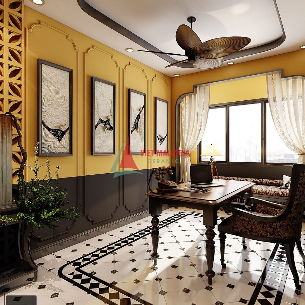 Gạch bông cho resort VH 99 kích thước 200x200mm / 300x300mm