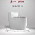 Bồn Cầu Một Khối Eurovinto 107 Thiết Kế Gọn Nhẹ, Tiết Kiệm Không Gian Nhà Tắm